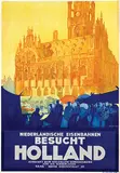 Joseph (Jos) Rovers, Besucht Holland, 1926, poster