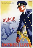 Ernst G. Bratt, Swedish Lloyd Suède, 1937, poster