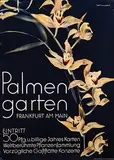 P. Wolf, Palmen garten Frankfurt am Main, poster