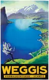 Otto Landolt, Weggis Vierwaldstättersee/Schweiz, 1938, poster