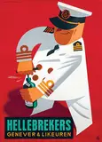 Reyn Dirksen, Hellebrekers Genever & Likeuren, poster