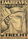 Leendert (Leo) Gestel, Jaarbeurs Utrecht Internationaal 4.9 sept., 1922, poster