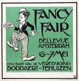 Initials Jcj, Fancy Fair Amsterdam t.b.v. de Vereeniging Boddaert-Tehuizen, poster