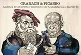 Michael M. Prechtl, Cranach & Picasso Ausstellung der Albrecht Dürer Gesellschaft Nürnberg, 1968, poster