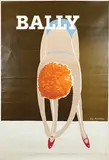 Pierre Fix-Masseau, Bally (bend over), poster