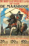 Fernand Toussaint, De Maasbode De voorname, groote katholieke courant, poster
