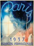 Eugène Beaudoin & Marcel Lods, Paris exposition internationale 1937, 1936, poster
