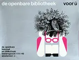 Harry N. Sierman, de openbare bibliotheek voor ú, 1968, poster