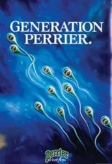 A. Laurent, Perrier c 'est fou. Generation Perrier., poster