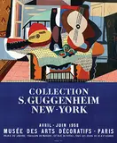Musée des Arts Décoratifs-Paris Collection S. Guggenheim New-York by Pablo Picasso, 1958, poster, sold Jul 2020