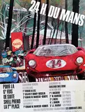 John Webber, 24 H. Du Mans, 1965, poster