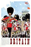 Albert V.E. Brenet, Britain The Coldstream Guards, 1954, poster