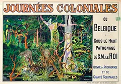 R. Bricout, Journées Coloniales de Belgique, 1926, poster