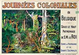R. Bricout, Journées Coloniales de Belgique, 1926, poster