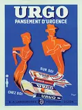 Jacques & Pièrre Bellenger, Urgo Pansement d'Urgence, poster