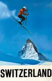 Alfred Perren-Barberini, Switzerland (Matterhorn, Zermatt), 1964, poster