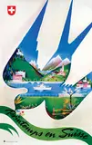 Franco Barberis, Printemps en Suisse, 1940, poster