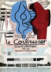 Le Corbusier, Kunsthaus - Zürich Le Corbusier (oeuvre plastique), poster