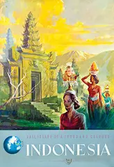 Victor J. Trip, Indonesia Bali, Island of a Thousand Colours, poster