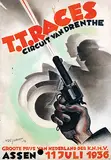 Fré J. Drost, T.T. Races Circuit van Drenthe Assen, 1936, poster