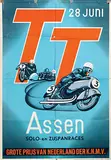 J. Kuppens, TT Assen Solo- en Zijspanraces, 1938, poster