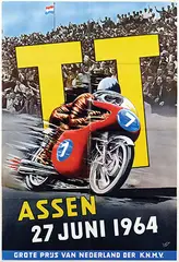 Jan H. Otter, TT Assen, 1964, poster