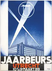 Muratti, Jaarbeurs Utrecht 10 t/m 19 maart, 1931, poster