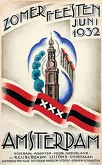 Meijer Bleekrode, Zomer Feesten Amsterdam 1932, poster