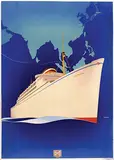 Ottomar C.J. Anton, Before text HAPAG "Potsdam", poster