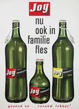 Cornelius van Velsen, Joy nu ook in familie fles, 1958, poster