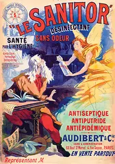 René L. Péan, Le Sanitor Désinfectant, 1895, poster