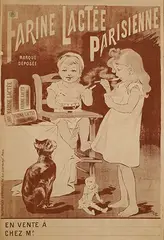 Eugene Oge, Farina Lactée Parisienne, poster