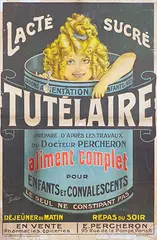 Guillot, Lacté Sucré Tutélaire, poster