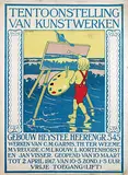 Jan Visser, Tentoonstelling van Kunstwerken, 1917, poster