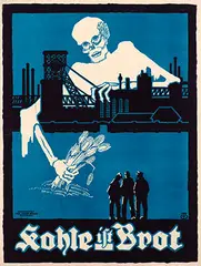 Monogram Tho, Kohle ist Brot, 1920, poster