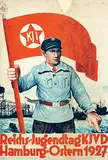 Sándor Ék, Reichs-Jugendtag KJVD (Kommunistischer Jugendverband Deutschlands) Hamburg, 1927, poster