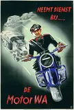 Monogram Th, Neemt dienst bij?.. De Motor WA, 1943, poster
