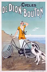 Félix Fournery, Cycles de Dion-Bouton, 1925, poster