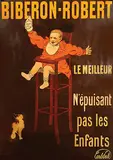 Carlobali, Biberon-Robert N'épuise pas les enfants (does not exhaust the children), poster