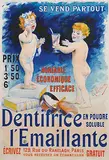 R. Paraire, Dentifrice en poudre soluble l'Emaillante (powder toothpaste enameling Toothpaste), poster