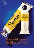 Jean-Paul Junot, Zahnpaste Binaca Essenz Binaca, 1936, poster