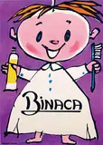Herbert Leupin, Binaca (toothpaste), 1956, poster