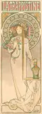 Alphonse Mucha, La Trappistine, 1897, poster