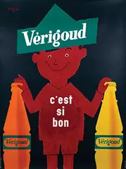 Raymond Savignac, Vérigoud, 1957, poster