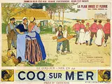 Henri Cassiers, Coq sur Mer, 1898, poster