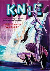 Knie Circus unter Wasser by Eugène Fauquex, 1951, poster, sold Jul 2020