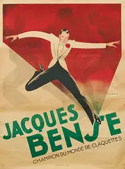 Pol Vexio, Jacques Bense Champion du Monde de Claquettes (tap dance world champion), poster