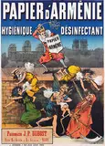 A. van Geylen, Papier d'Arménie Hygiènique Désinfectant, poster