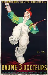 Jean d’Ylen, Baume des 3 Docteurs, 1920, poster
