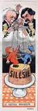 Has, Political French: Silésie Le Gateau Indigeste (fight over Silesia), 1921, poster